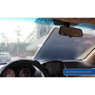 Che chống nắng phản quang xe ô tô kích thước 165x68 cm