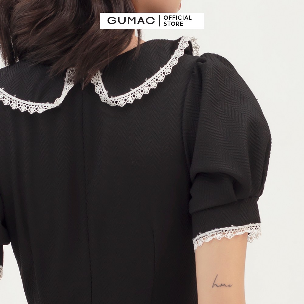 [Mã MABR07062 giảm 8% tối đa 50K đơn từ 249K] Đầm ôm nữ xếp ngực bản eo GUMAC phong cách sang trọng, thanh lịch DB331 | BigBuy360 - bigbuy360.vn