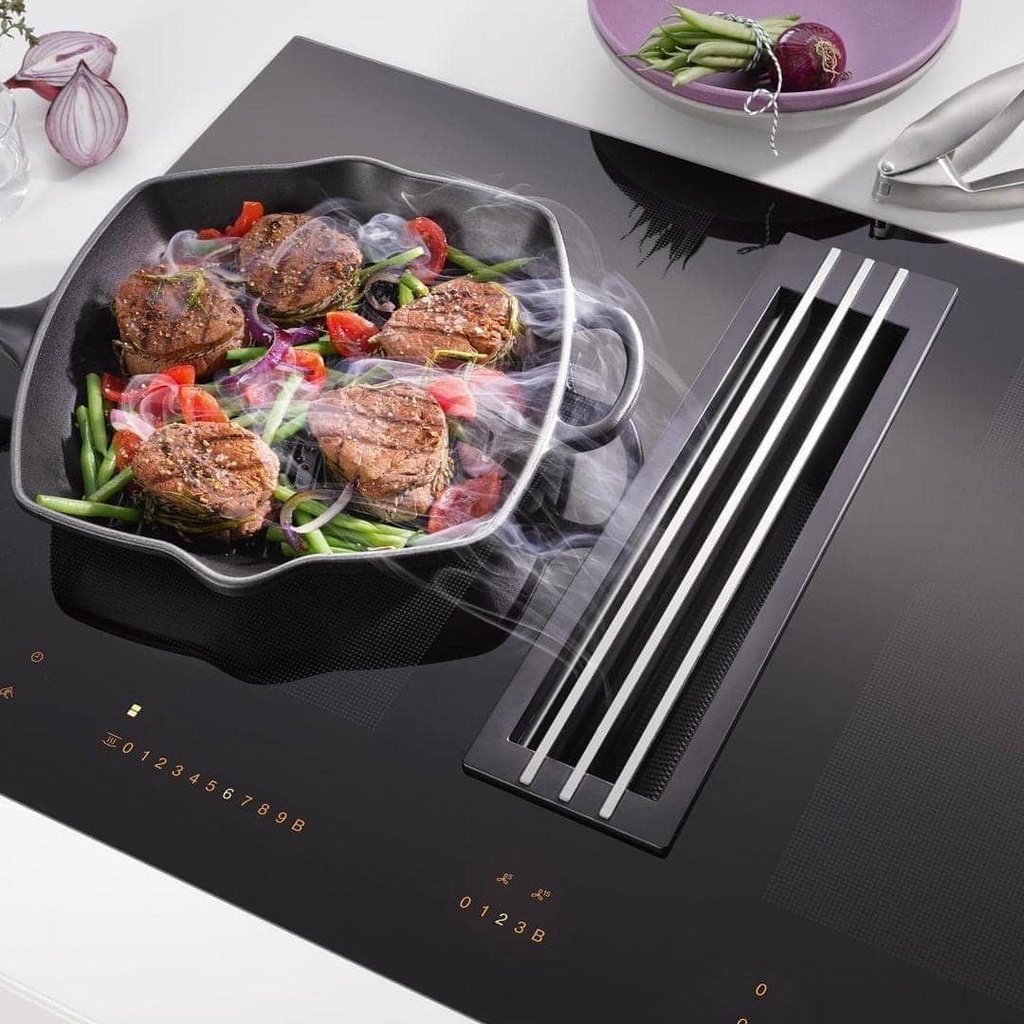 Bếp Từ Kết Hợp Hút Mùi Miele KMDA 7634 FL