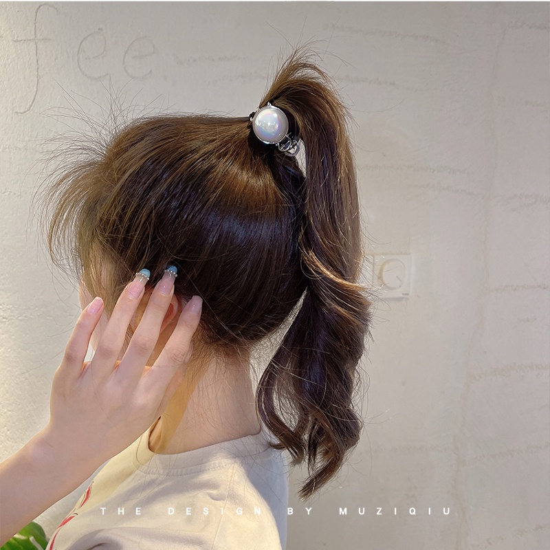 Kẹp Tóc Đuôi Ngựa Mini Phong Cách Hàn Quốc Cho Nữ