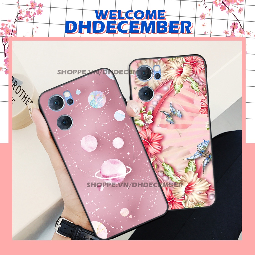 Ốp lưng Oppo RENO 7 5G - ỐP BẢO VỆ CAMERA in hình hoa xinh xắn, hiện đại , thời trang ,phong cách
