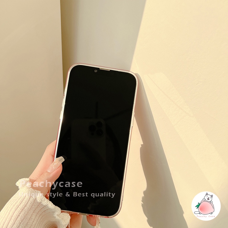 Ốp Điện Thoại TPU Mềm Chống Sốc Hình Cô Gái Và Hoa Anh Đào Cho iPhone 13 Mini 12 Pro Max 11 Xr Xs Max X 7 8 Plus 12mini