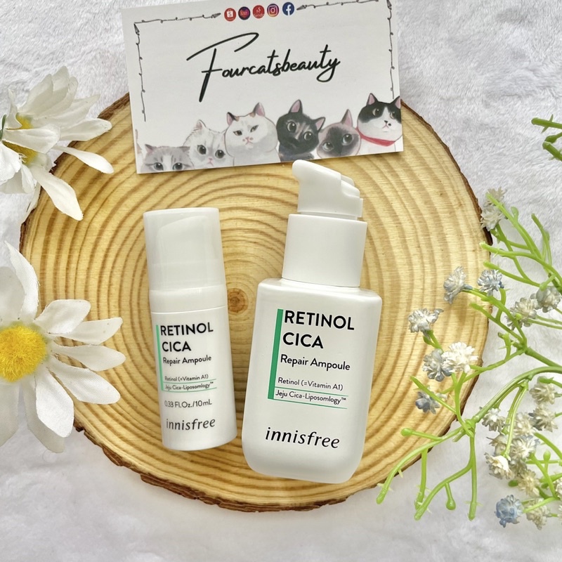 Serum Dưỡng Da Chuyên Sâu Retinol Cica Repair Ampoule Innisfree