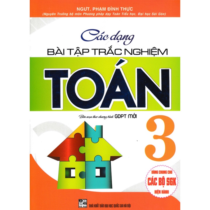 Sách - Các Dạng Bài Tập Trắc Nghiệm Toán Lớp 3 (Dùng Chung Cho Các Bộ SGK Hiện Hành - bc)