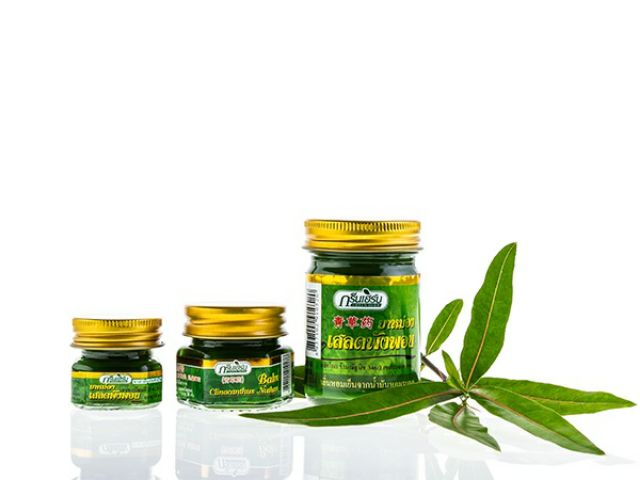 Dầu Cù Là Thơm Thảo Dược Green Herb Balm Thailand 10g-50g