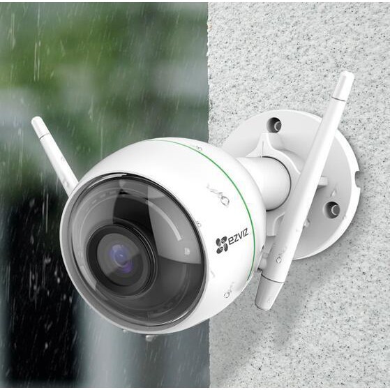 [(☞ﾟヮﾟ)☞]Camera wifi thông minh lắp đặt ngoài trời Ezviz C3WN 2.0 Megapixel ,kèm thẻ nhớ,hộp kỹ thuật bắt tường giá hợp