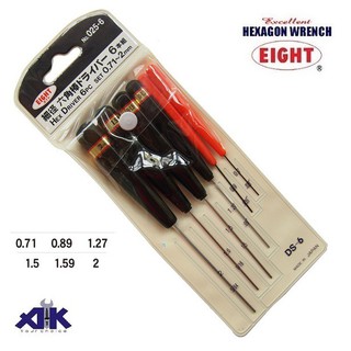 Bộ tô vít đầu lục giác Eight mã DS-6