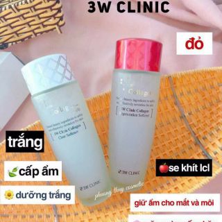 💦💦 Nước hoa hồng 3W Clinic Collagen – Bí mật chăm sóc da hoàn hảo💓💓💓