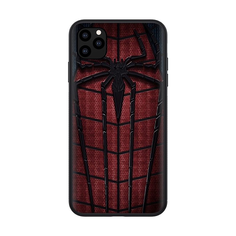 Ốp điện thoại hình Marvel Avengers captain ironman thanos cho Apple iPhone 11 Pro XS Max XR X 8 7 6S 6 Plus 5S 5 SE 2020