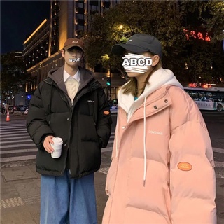 (SẴN giao ngay)Áo phao mặc đôi mẫu mới, Áo phao béo mũ nỉ hàng quảng châu loại 1