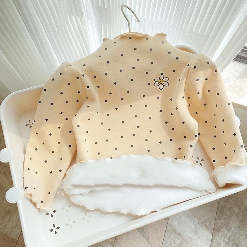 Áo Len Cổ Lọ Ấm Áp Thoải Mái Cho Bé Gái Mùa Thu