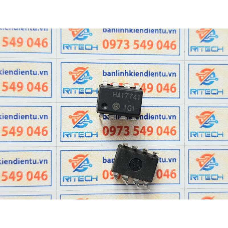 [Combo 5 chiếc] HA17741 DIP-8 Buffer Amplifier Chip Integrated Block