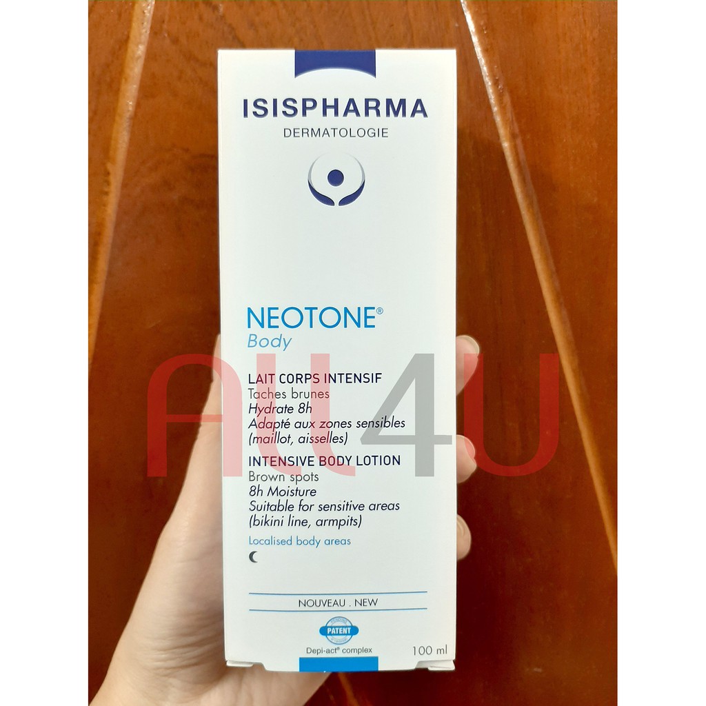 [CHÍNH HÃNG CÓ TEM] ISIS PHARMA Neotone Body 100 mL - Kem Dưỡng Trắng Da Toàn Thân.