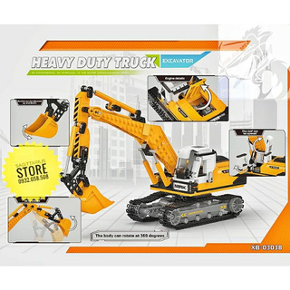 Lego XingBao XB-03038 Lắp Ráp Xe Xúc Đất ( 722 Mảnh )[ Sẵn Hàng ]