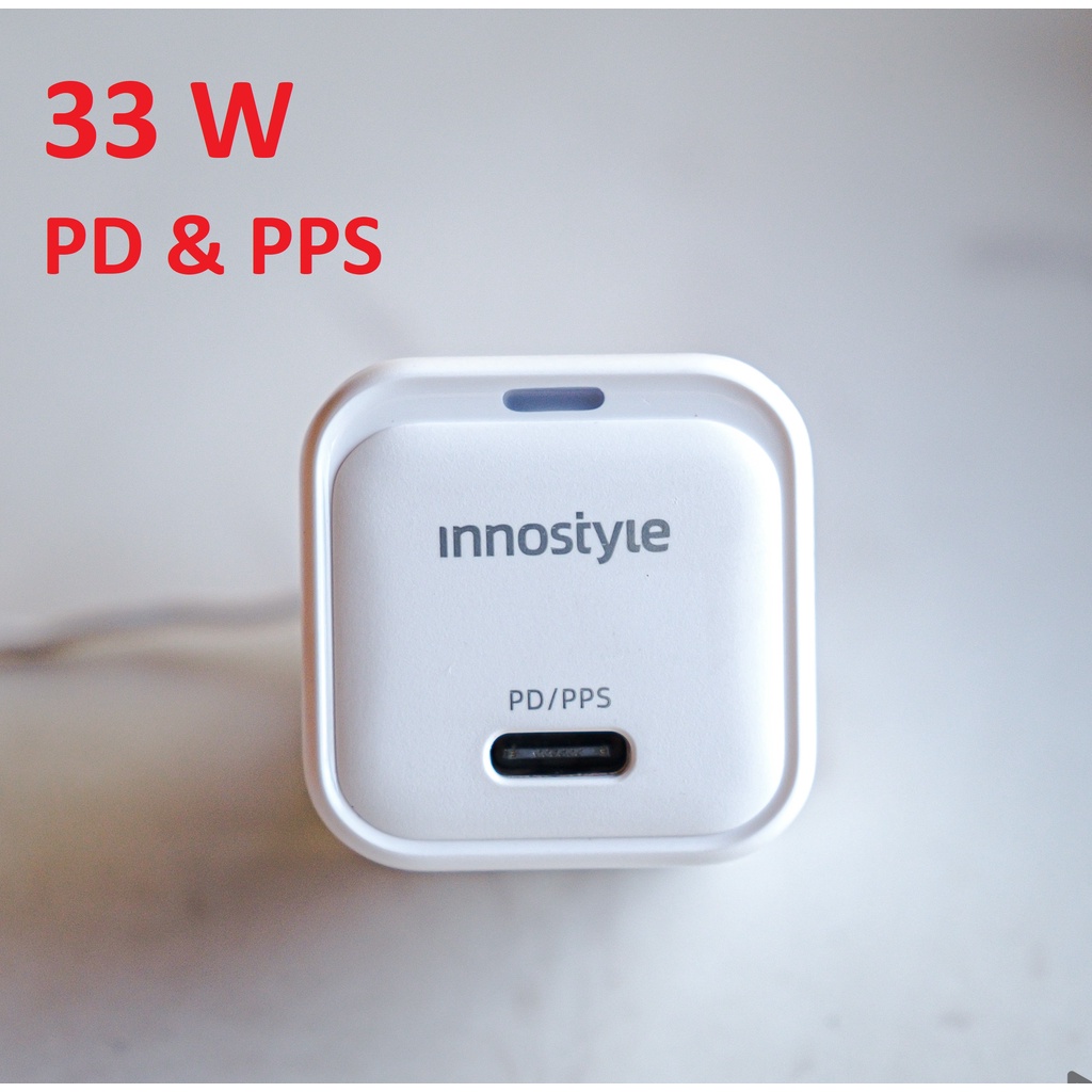 Củ sạc nhanh Gan II Innostyle Mini Cube 33W PD PPS