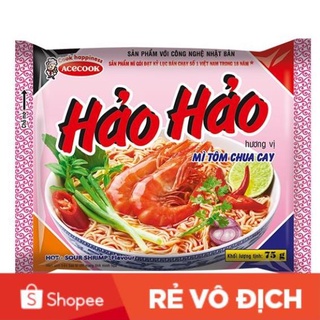 1 gói mì tôm hảo hảo chua cay gói 75g