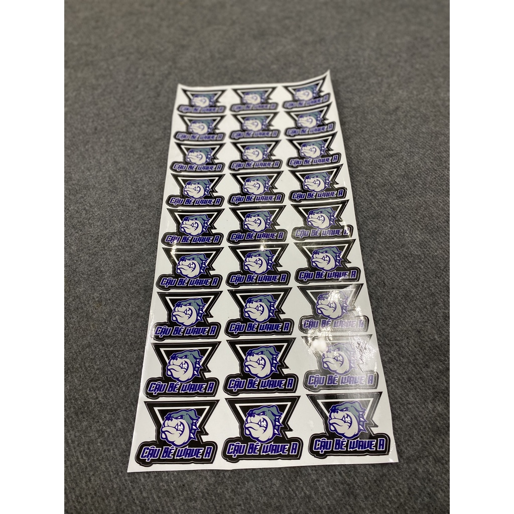 Tem Logo Stick Ohlin đẹp dán xe trang trí ( giá cả bảng )