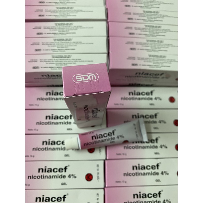 Niacef Gel 4% giảm mụn làm trắng, kiểm soát dầu | BigBuy360 - bigbuy360.vn