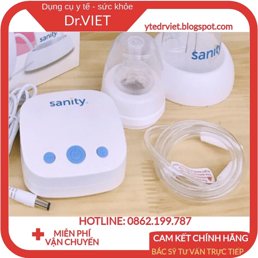 Ống nối phần điện máy hút sữa điện đơn SANITY AP-154AE chính hãng- Xuất xứ Đức