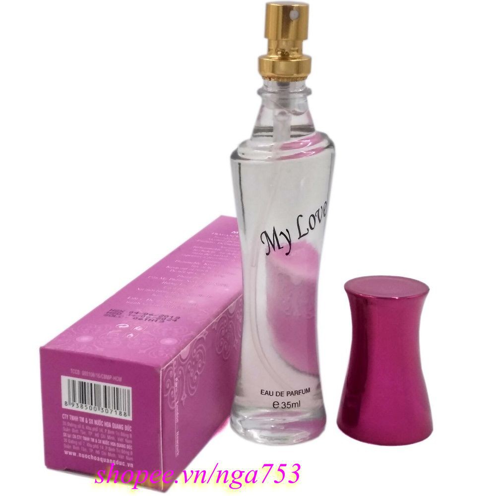 Nước Hoa Nữ 35ml My Love Chính Hãng.