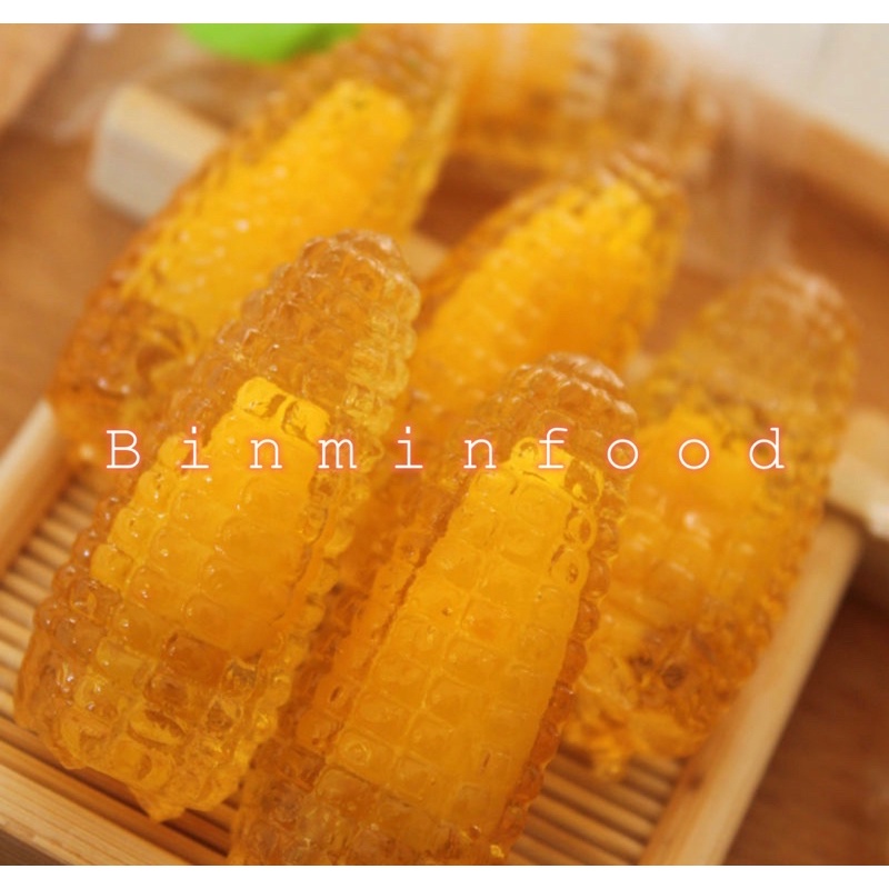 🌽🌽 kẹo bắp dẻo, kẹo ngô dẻo trong suốt nhân chảy phô mai , kẹo dẻo 2,5kg