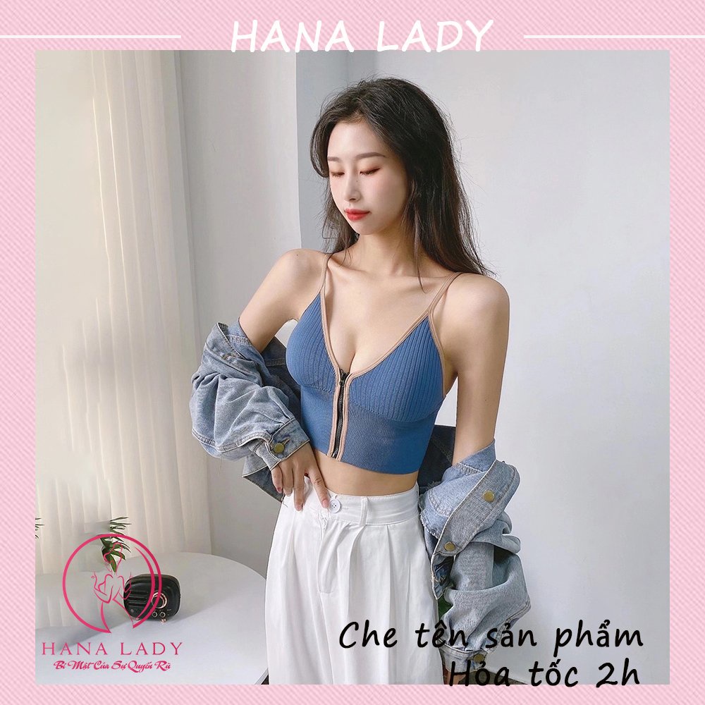Áo bra tập gym, yoga, aerobic croptop xẻ ngực kèm mút len tăm siêu sexy BL032