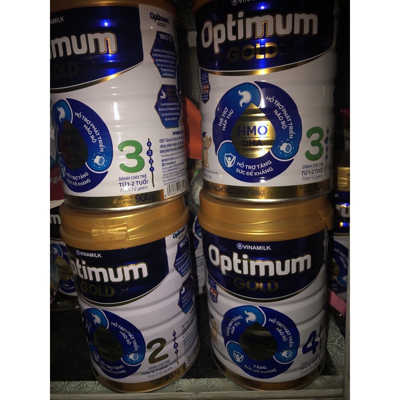 Sữa Optimum Gold số 2&3&4 hộp 900g