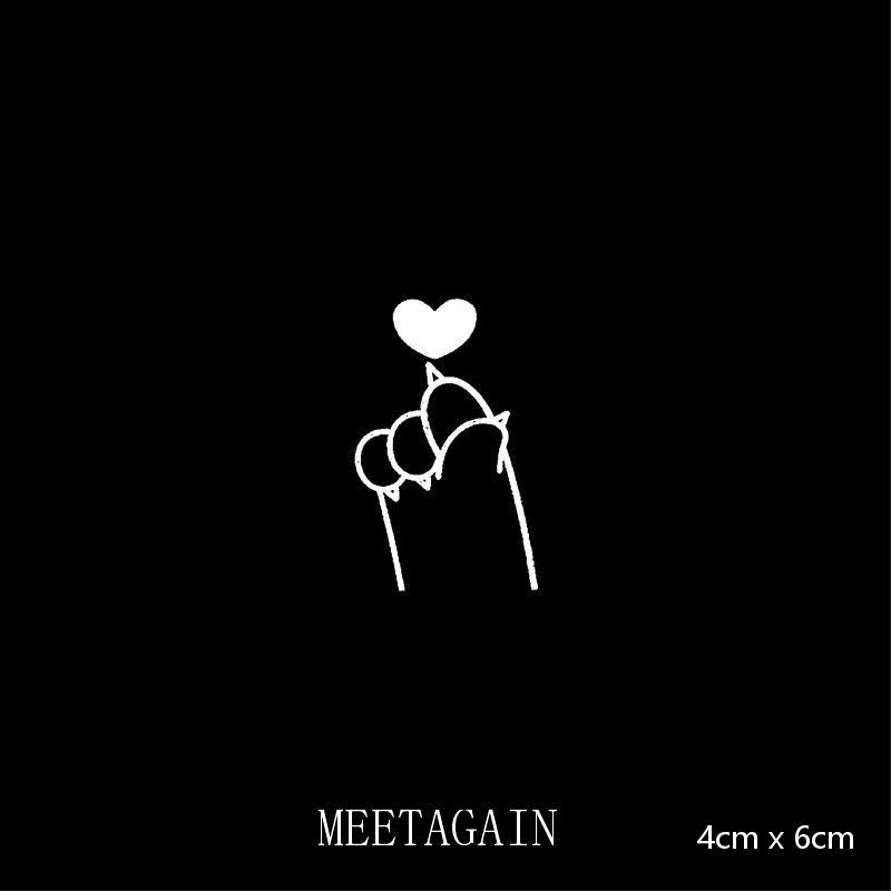 【MEET Magic Tattoo】Hình xăm dán tạm thời chống nước 4cm x 6cm 15 ngày S-023