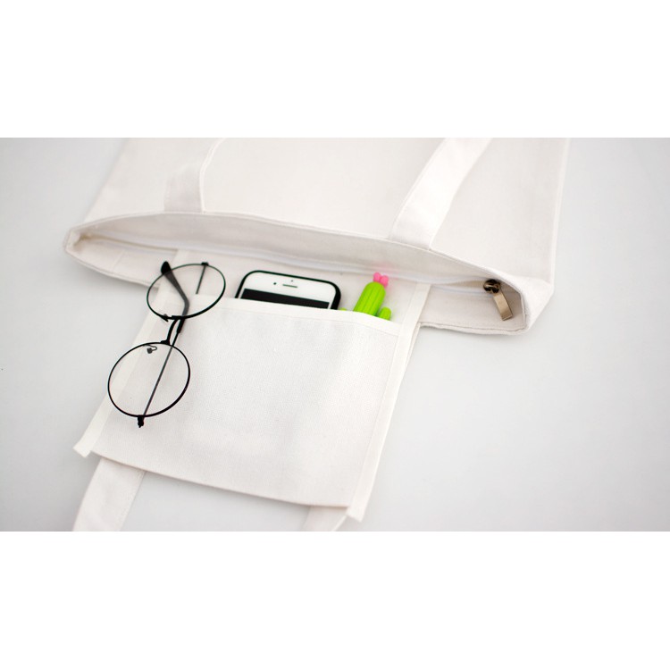 Túi tote vải canvas hình xương rồng siêu đep | BigBuy360 - bigbuy360.vn