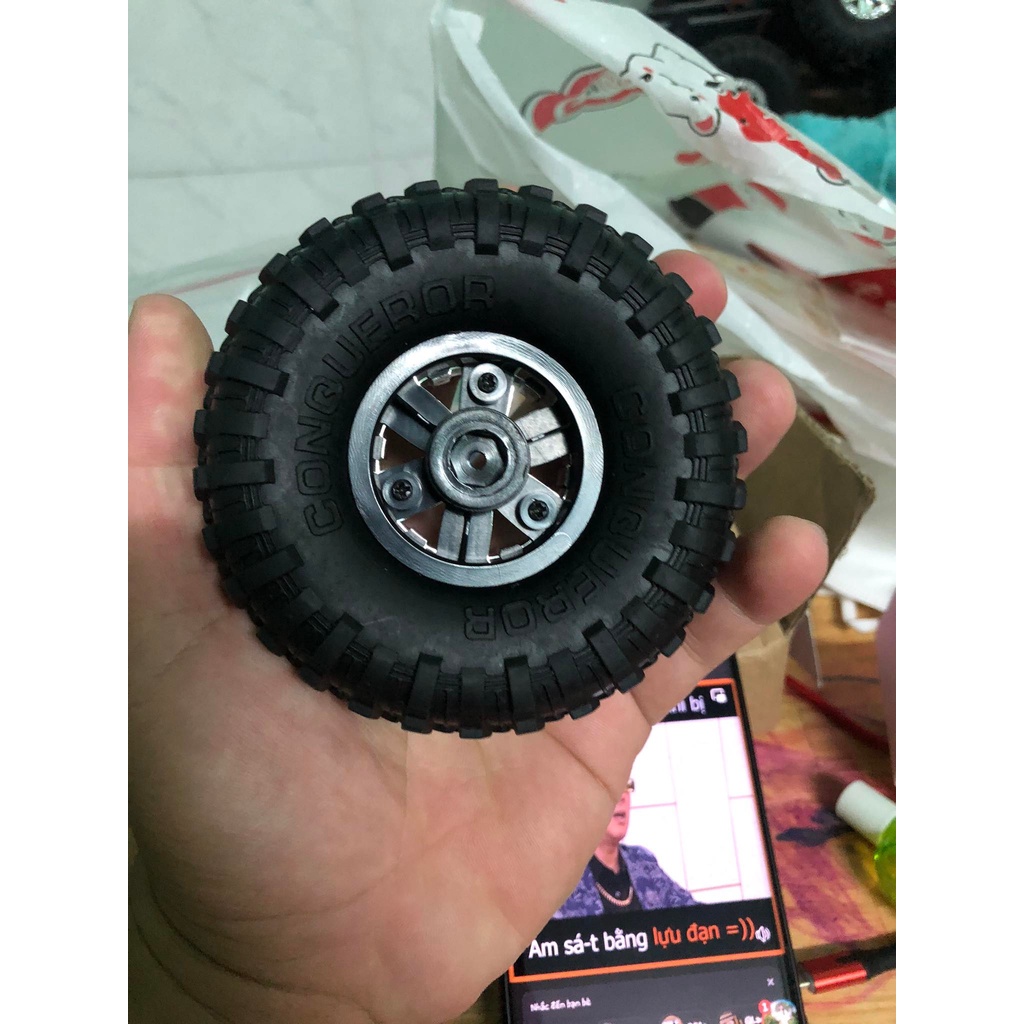 bánh lốp xe vành xe cho đồ chơi 1/10 Xe RC