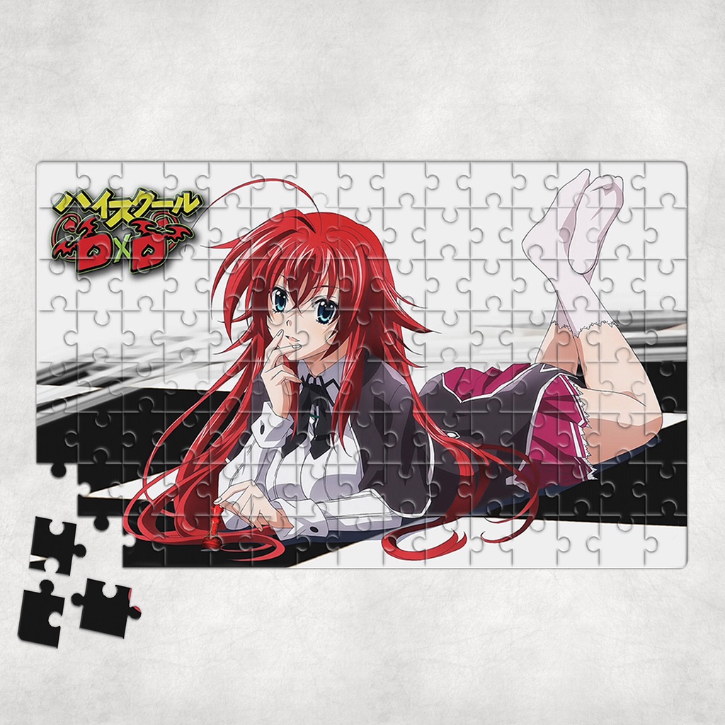 Tranh ghép hình HIGH SCHOOL DXD - Mẫu 1 - Nhận in theo yêu cầu