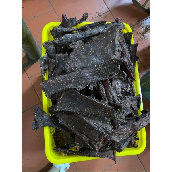 thịt trâu gác bếp Tây Bắc loại 1 gói 500g ❤️TẶNG CHẨM CHÉO❤️