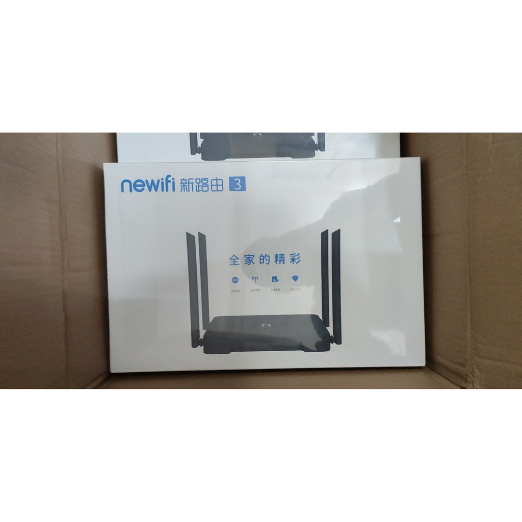 [Mã ELCLMAY giảm 7% đơn 500K] Bộ phát Router Wifi Newifi 3 D2 AC1200 Gigabit Ver 1.2 New 100% | BigBuy360 - bigbuy360.vn