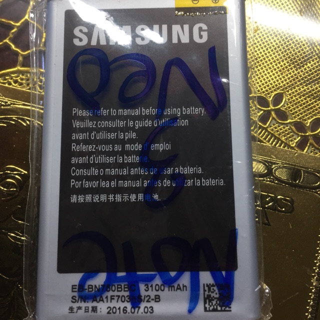 PIN SAMSUNG NOTE 3 NEO