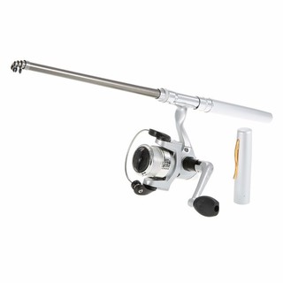 Cầu Câu Bút Mini Kèm Máy Đứng, Cần Câu Du Lịch, Cần Câu Cá Siêu Bén