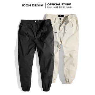 Quần Jogger Thể Thao Nam ICON DENIM Chất Linen Lightweight