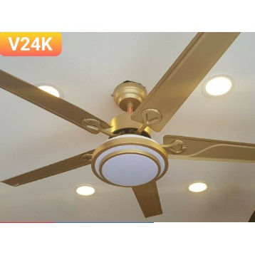 Quạt Trần CERATA-661Z Động Cơ DC Công Suất 90W, Đèn Led 3 Chế Độ Ánh Sáng Có REMOTE ( điều khiển từ xa) [Bảo Hành 6 Năm] | BigBuy360 - bigbuy360.vn