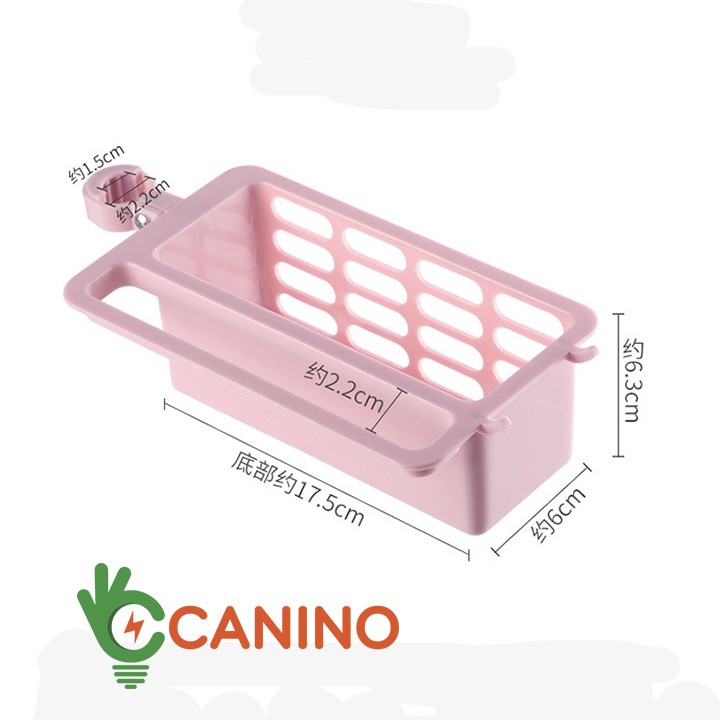 Khay đa năng để lưới rửa chén treo khăn Canino kẹp vòi nước tiện lợi