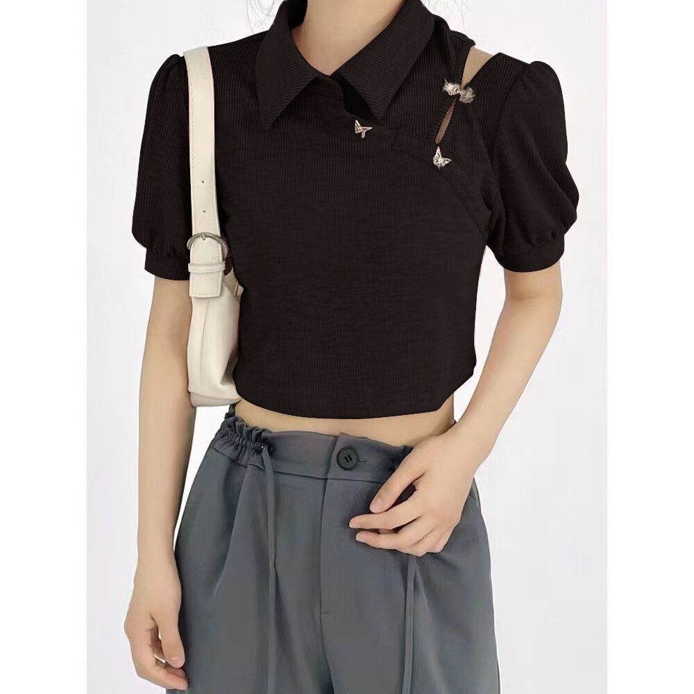 Áo Thun NgắN Tay Có Cổ ThờI Trang JL-TX-414