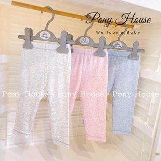 Quần dài legging nous chất len tăm giữ nhiệt mềm mại cho bé trai bé gái size 9-12m đến 2-3y