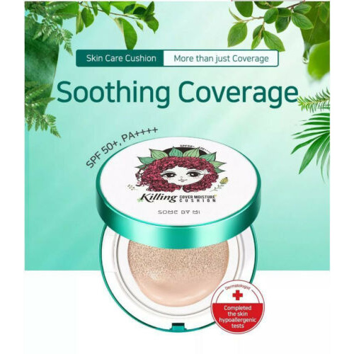 SOME BY MI (Hàng Mới Về) Phấn Nước Dưỡng Ẩm 2.0 Spf50 + Pa + + + + 15g[SOME BY MI] Killing Cover Moisture Cushion 2.0 15g