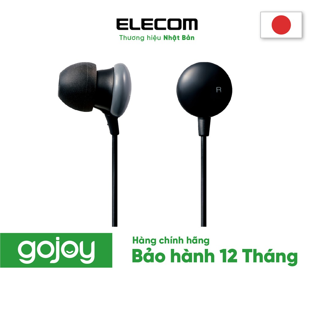 Tai nghe nhét tai ELECOM EHP-CC100A Hàng chính hãng - Bảo hành 12 tháng