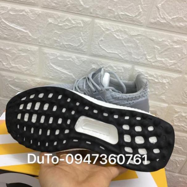 [Real] [FREESHIP-FULLBOX-SALE 3 NGÀY] Giày ultra boost đen, trắng, xám size Nam Nữ . : : ‣ $ ⁹ " ྇