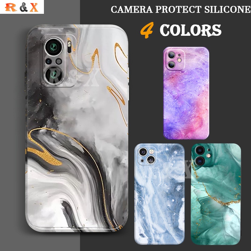 Ốp Điện Thoại Silicone Mềm Chống Sốc/Dấu Vân Tay Cho Redmi Note 11 Note 10Pro Note10S Poco X3 Pro M3 X3NFC Redmi 10 9T Note9S Note9 R&amp;X