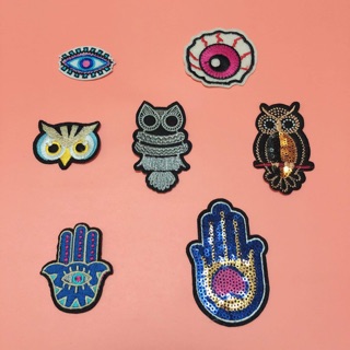 Sticker ủi, patch ủi, hình ủi Ai cập (Phụ liệu may vá trang trí quần áo may mặc, Handmade, DIY)