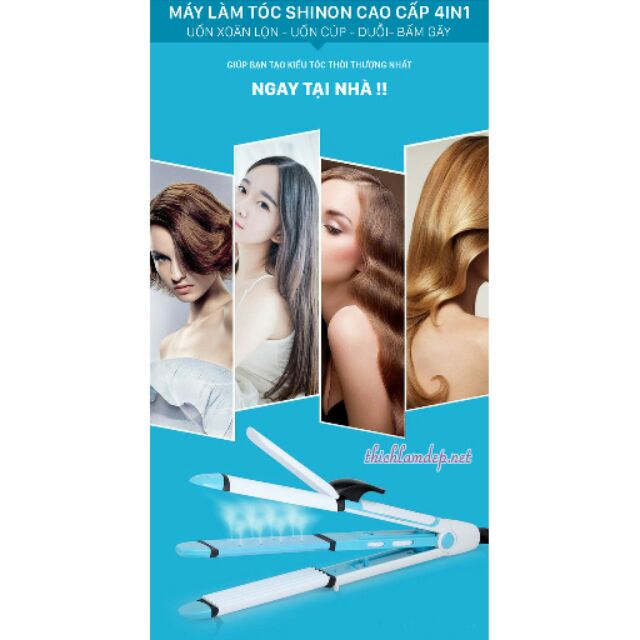 Máy Làm Tóc 4in1 SHINON 8005 cao cấp