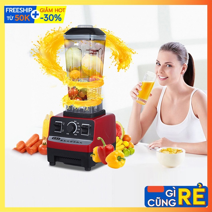 Máy Xay Sinh Tố Công Nghiệp, Xay Đồ Ăn Dặm Silver Crest 3000W