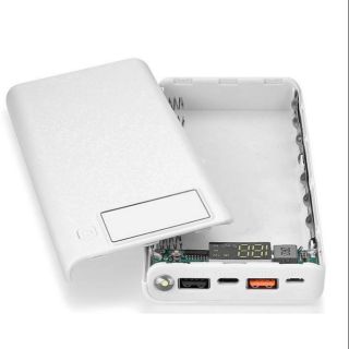 Box sạc nhanh qc 3.0 8 cell trắng