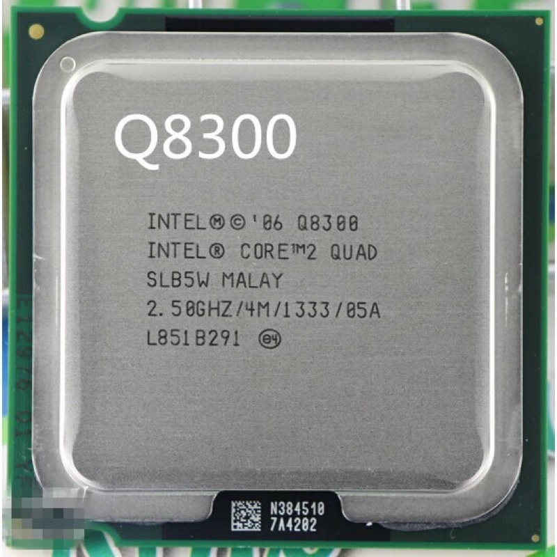 CPU core quad Q8300 2,5x4GHz socket 775 bảo hành 24 tháng (tặng kèm keo hanlziye siêu mát) | WebRaoVat - webraovat.net.vn