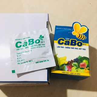 Phân bón lá Canxi Bo viên sủi